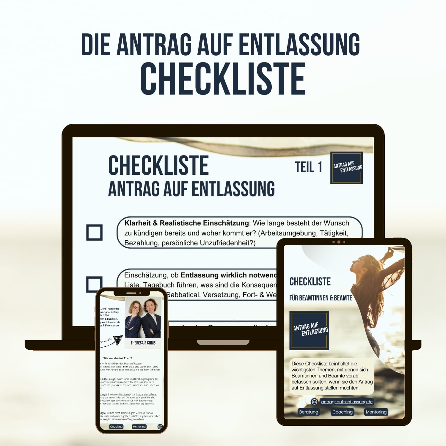 PDF Checkliste für Beamte die den Antrag auf Entlassung stellen möchten