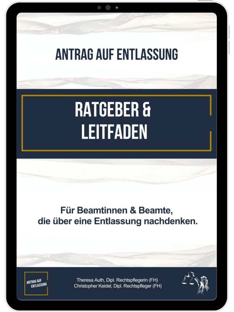 Ratgeber & Leitfaden für Beamte zum Thema Antrag auf Entlassung 