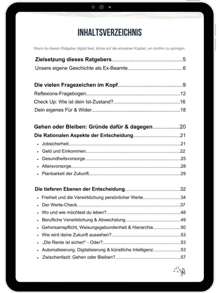 Leseprobe Ratgeber & Leitfaden für Beamte zum Thema Antrag auf Entlassung - Seite 2
