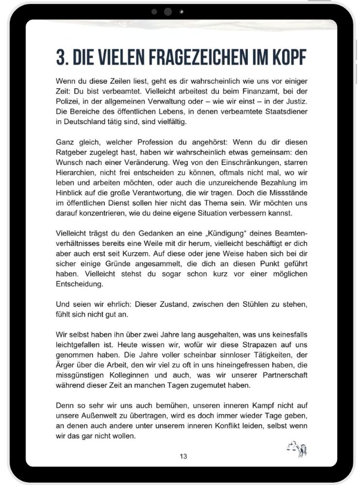 Leseprobe Ratgeber & Leitfaden für Beamte zum Thema Antrag auf Entlassung - Seite 13