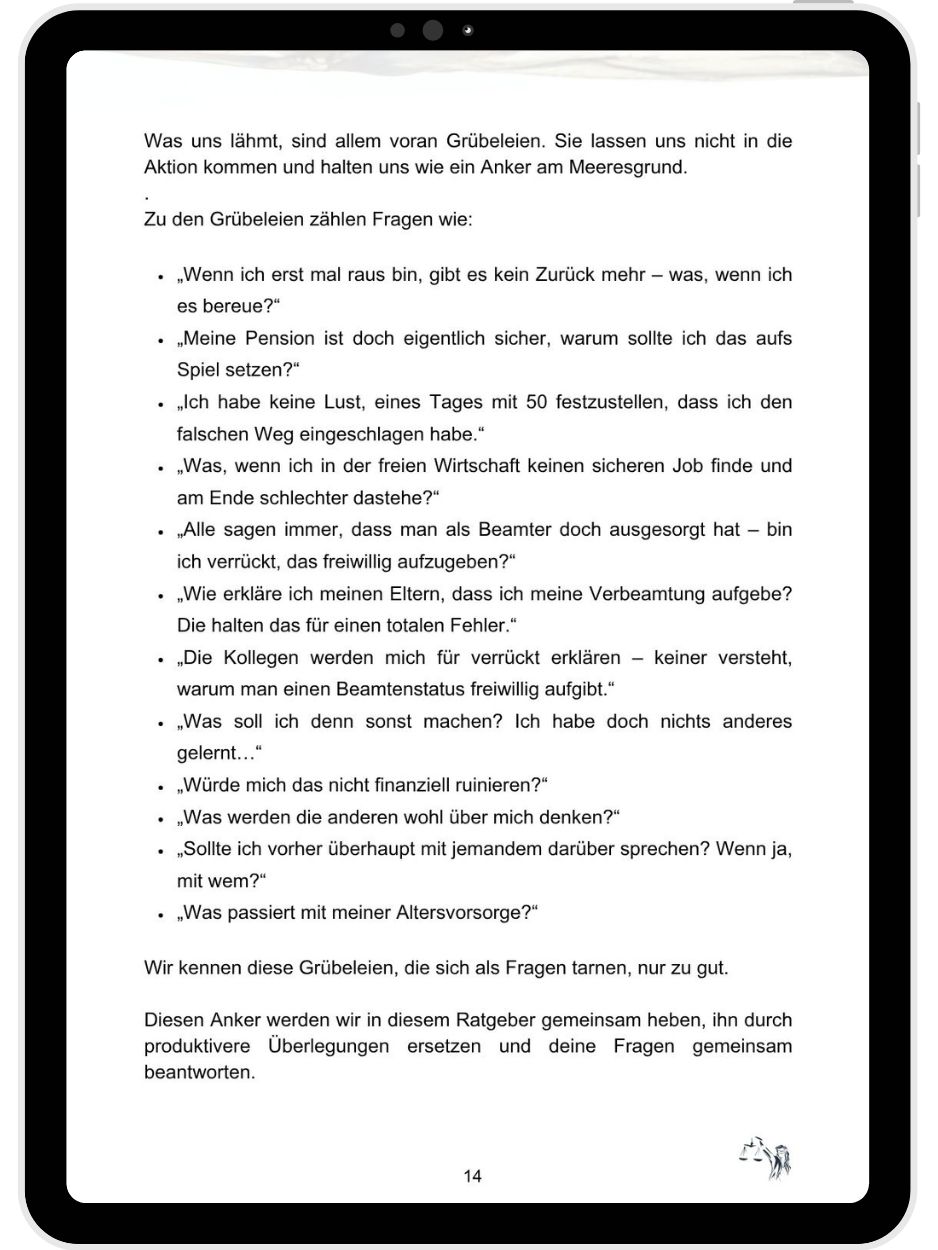 Leseprobe Ratgeber & Leitfaden für Beamte zum Thema Antrag auf Entlassung - Seite 14